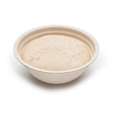 Boule banneton with dough inside.