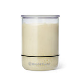 Regular-sized Starter Jar with mature sourdough starter inside.